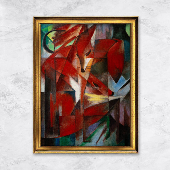 "The Fox" | Franz Marc