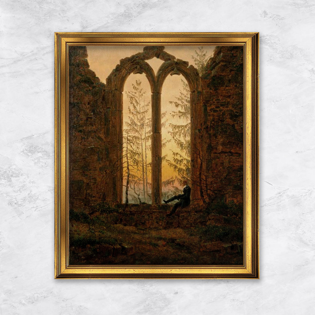 "Klosterruine Oybin" | Caspar David Friedrich