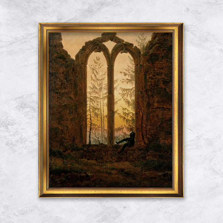 "Klosterruine Oybin" | Caspar David Friedrich