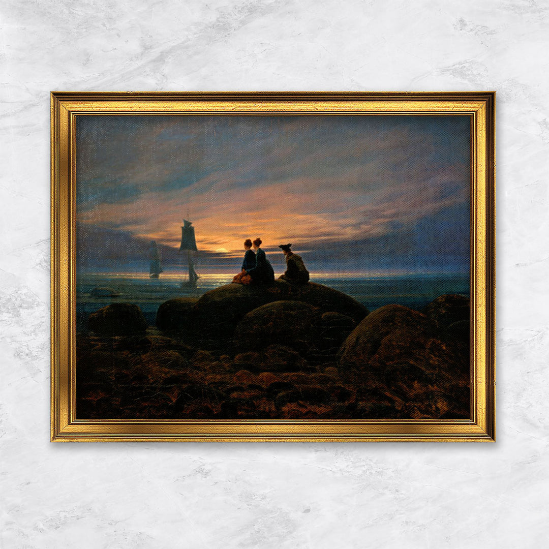 "Mondaufgang am Meer" | Caspar David Friedrich