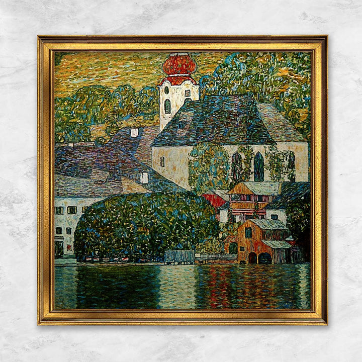 "Kirche in Unterach am Attersee" | Gustav Klimt