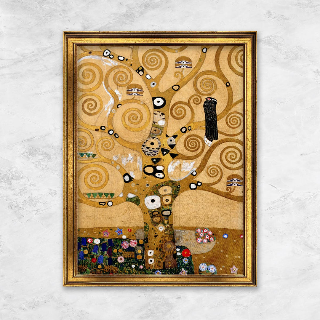 "Der Lebensbaum Mittelteil (Ausschnitt)" | Gustav Klimt