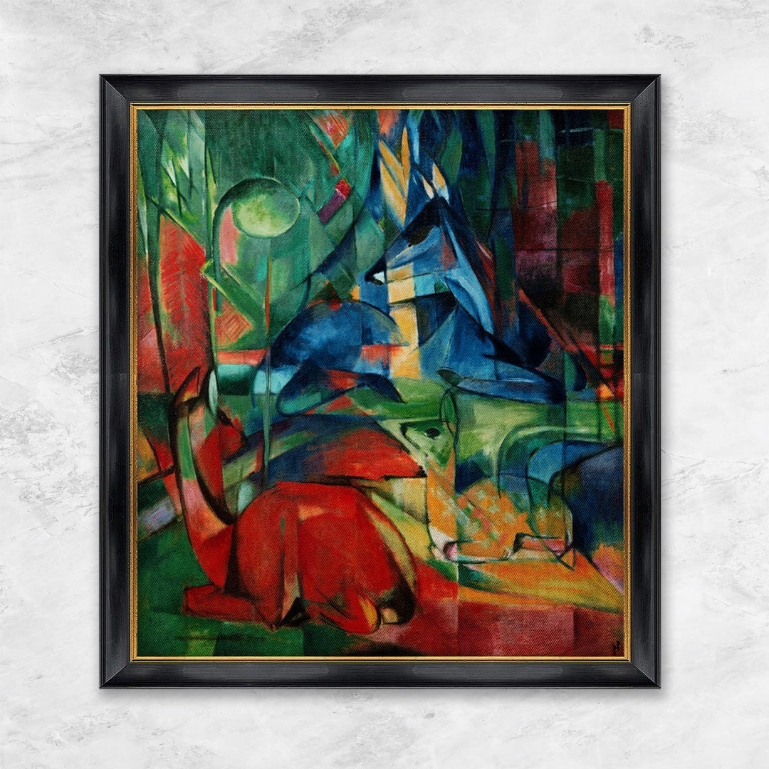 "Rehe im Walde (II)" | Franz Marc