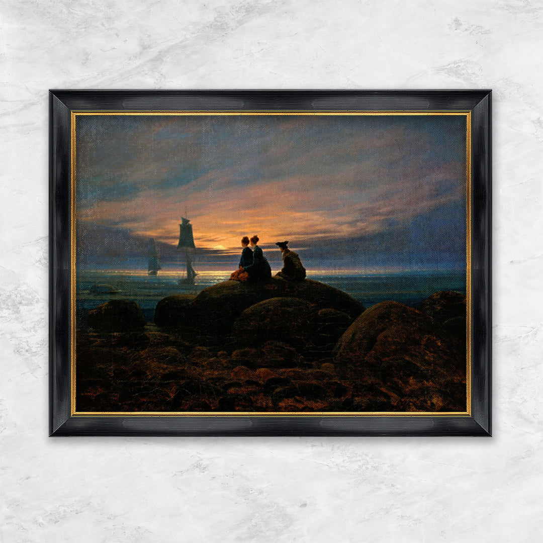 "Mondaufgang am Meer" | Caspar David Friedrich
