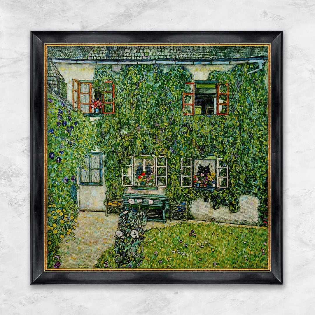 "Forsthaus in Weißenbach am Attersee" | Gustav Klimt