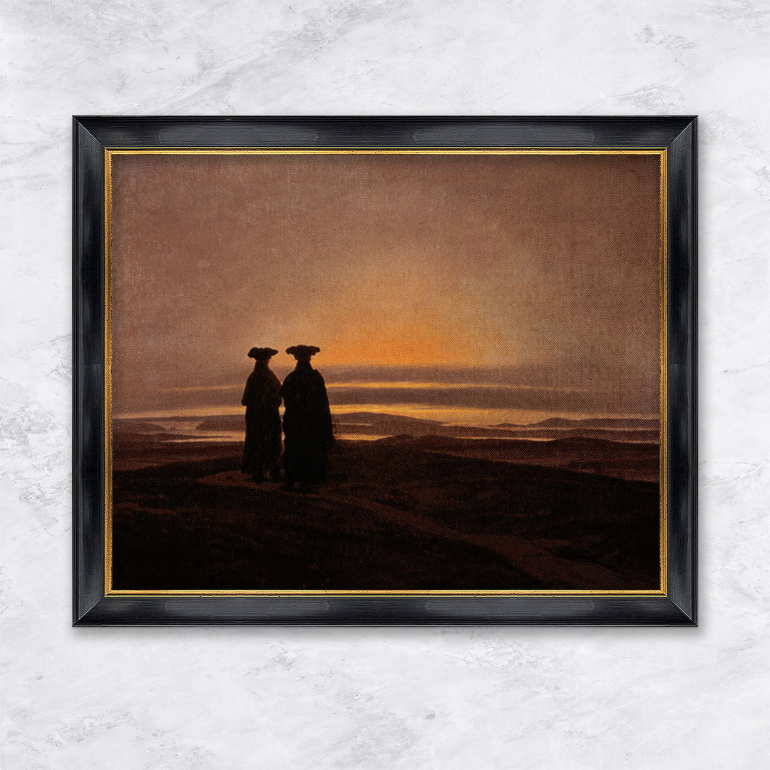 "Sunset " | Caspar David Friedrich