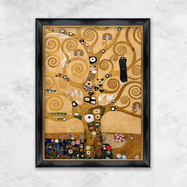 "Der Lebensbaum Mittelteil (Ausschnitt)" | Gustav Klimt