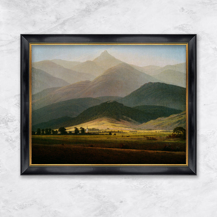 "Riesengebirgslandschaft" | Caspar David Friedrich
