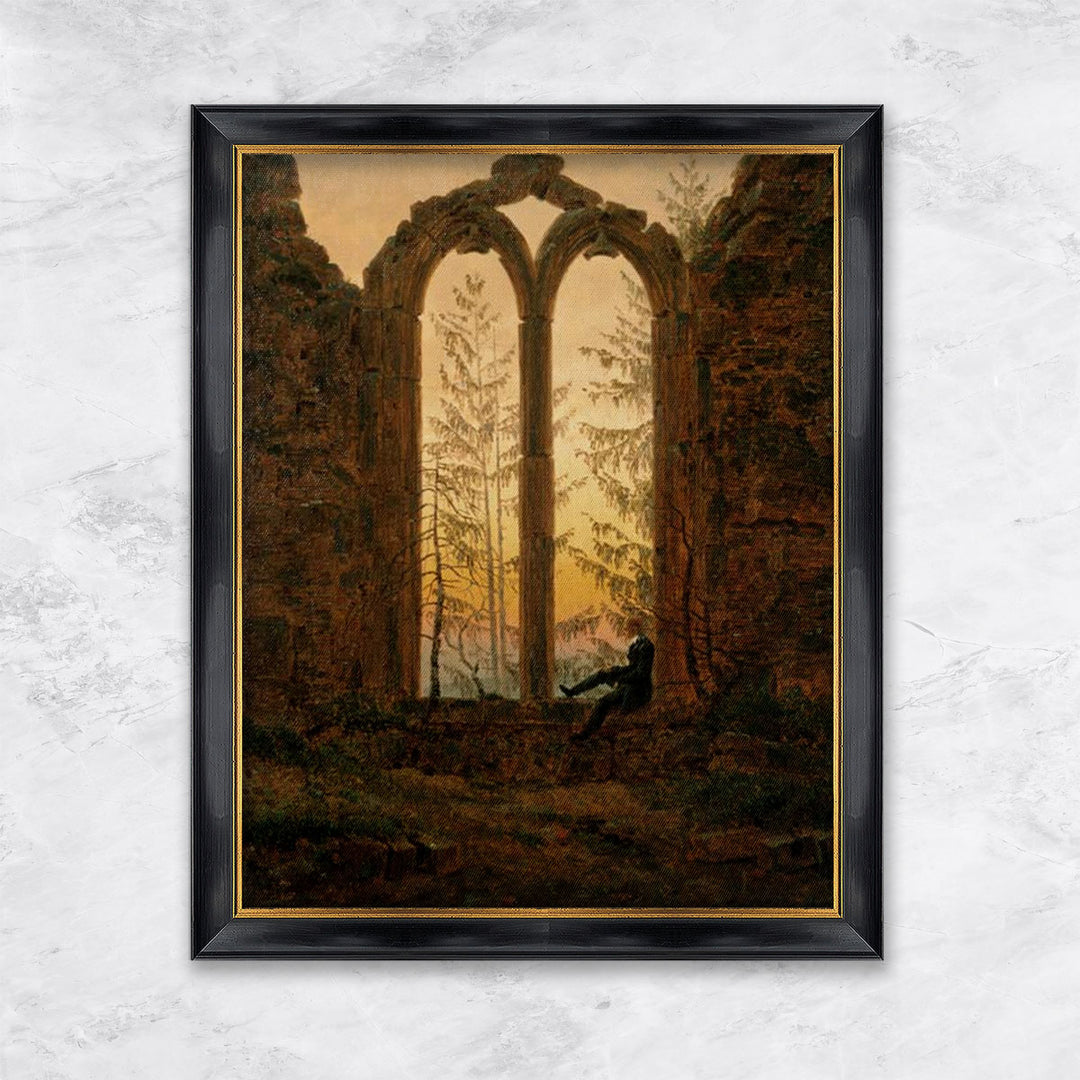 "Klosterruine Oybin" | Caspar David Friedrich