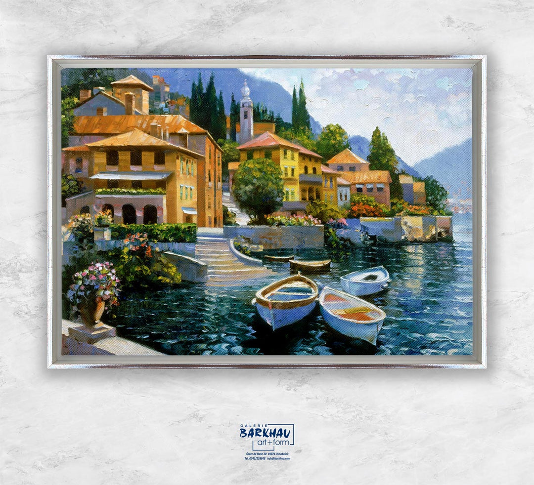 "Lake Como Landing" | Howard Behrens
