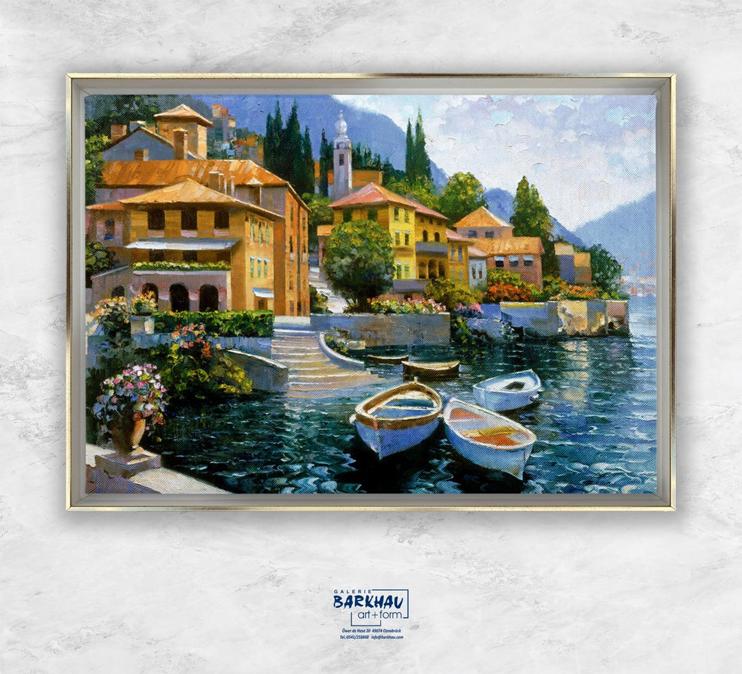 "Lake Como Landing" | Howard Behrens