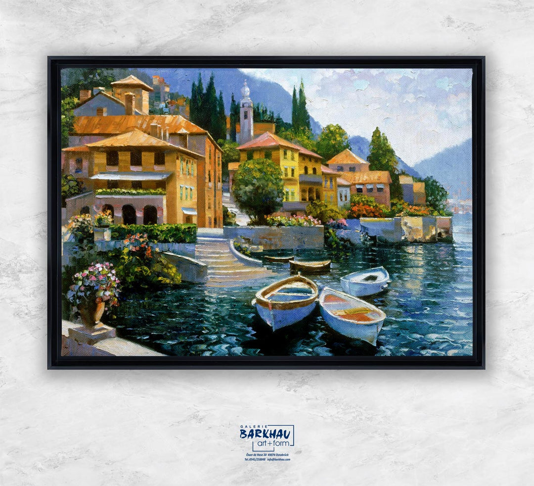 "Lake Como Landing" | Howard Behrens