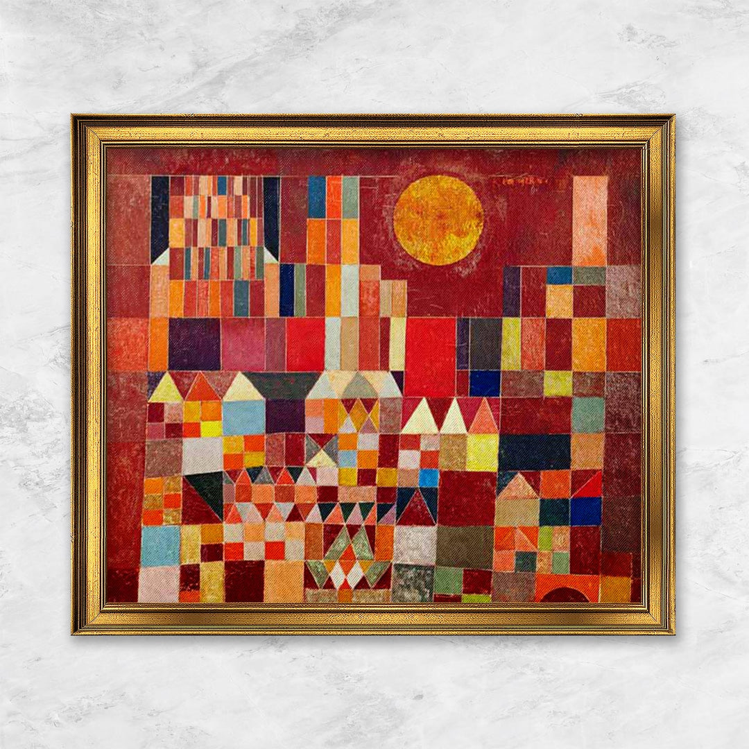 "Burg und Sonne" | Paul Klee