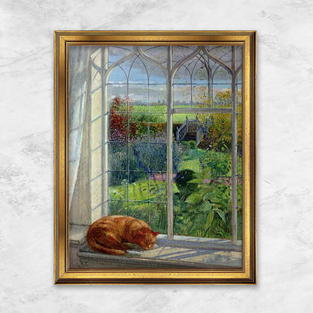 "Schlafende Katze und chinesische Brücke" | Timothy Easton