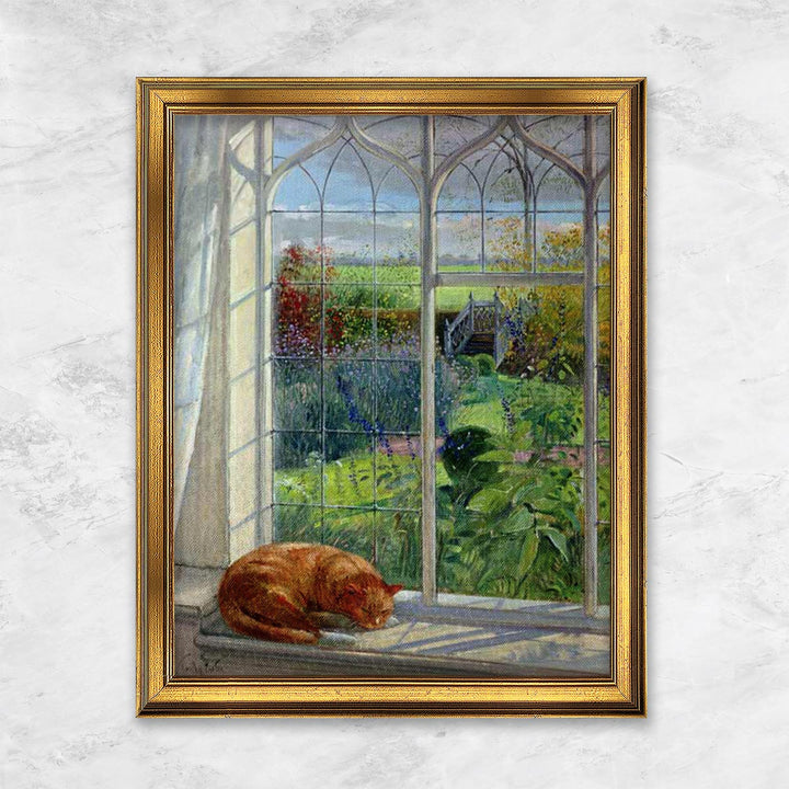 "Schlafende Katze und chinesische Brücke" | Timothy Easton
