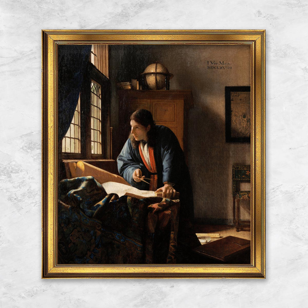 "Der Geograph" | Johannes Vermeer