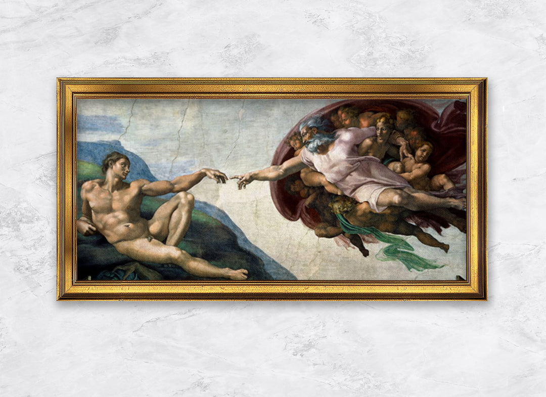 "Die Erschaffung Adams" | Michelangelo Buonarroti