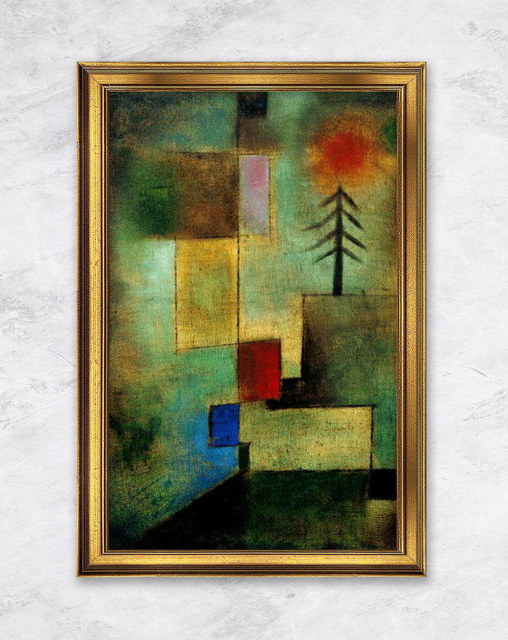 "Kleines Tannenbild." | Paul Klee