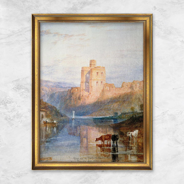 "Norham Castle Illustration zu Walter Scott`s Marmion" | William Turner