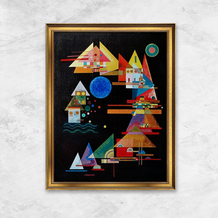 "Spitzen im Bogen" | Wassily Kandinsky