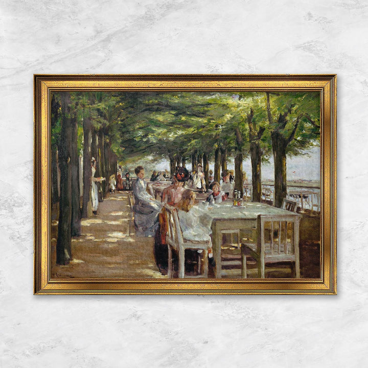"Restaurant Jacob in Nienstedten an der Elbe" | Max Liebermann