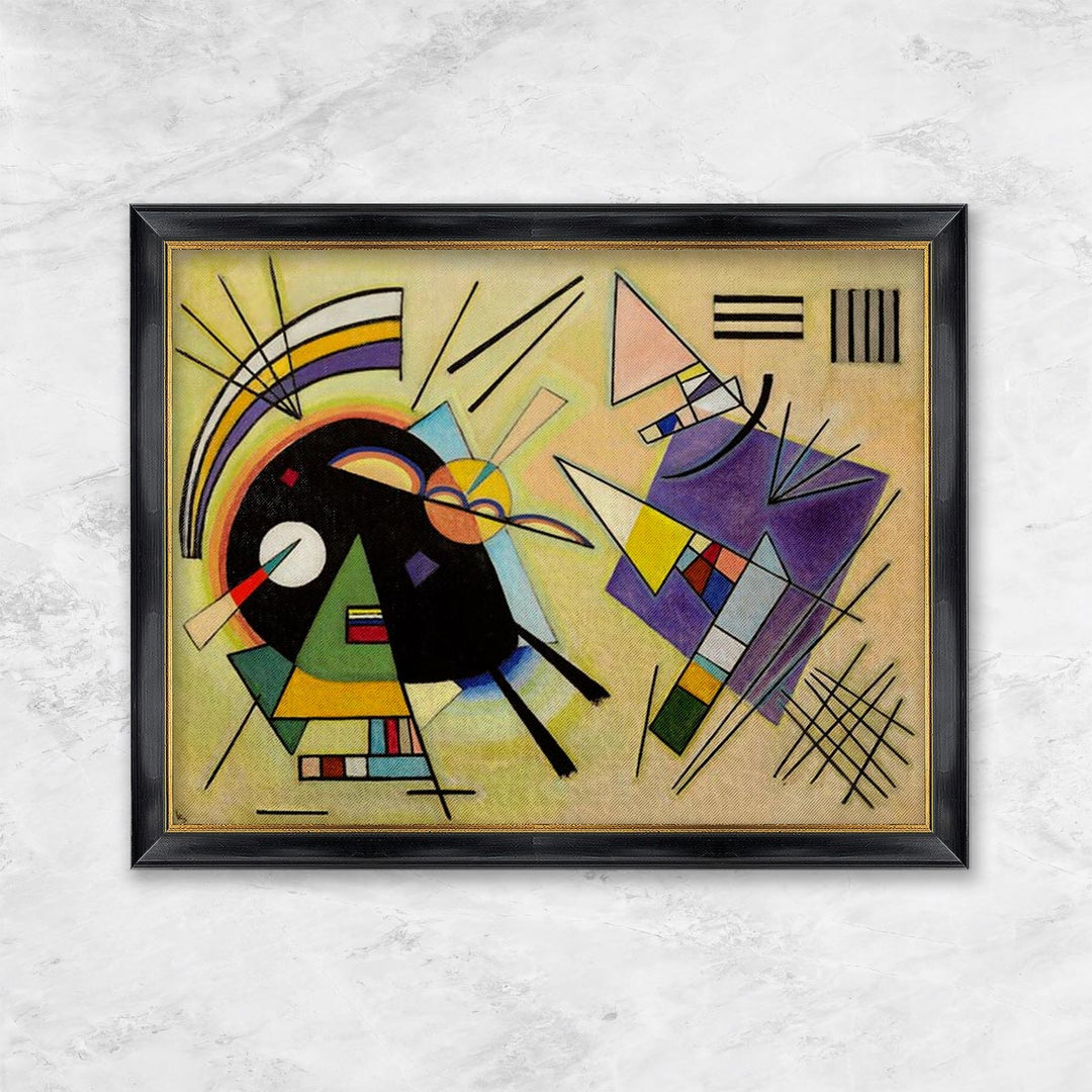"Schwarz und Violett" | Wassily Kandinsky