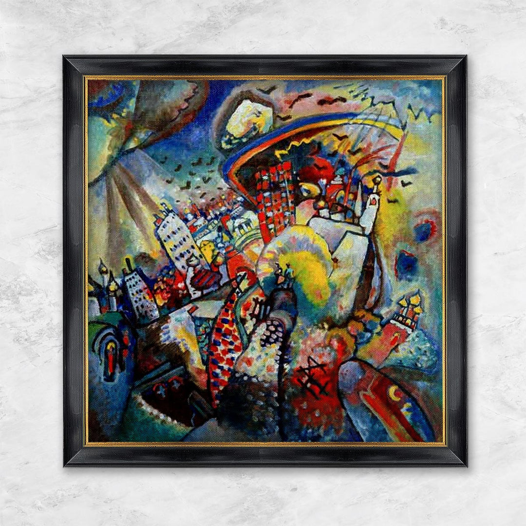 "Red Square in Moscow" | Wassily Kandinsky