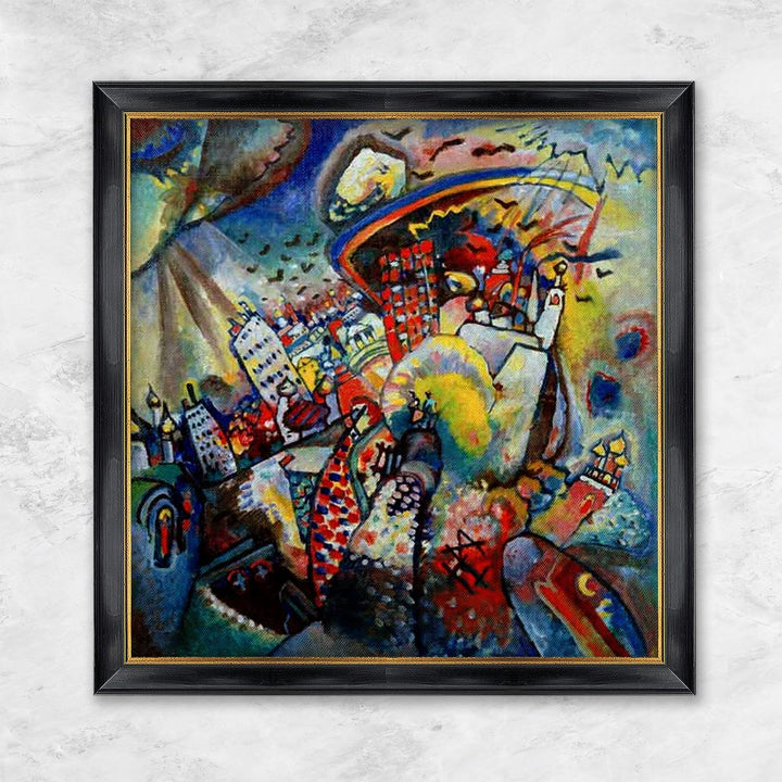 "Red Square in Moscow" | Wassily Kandinsky