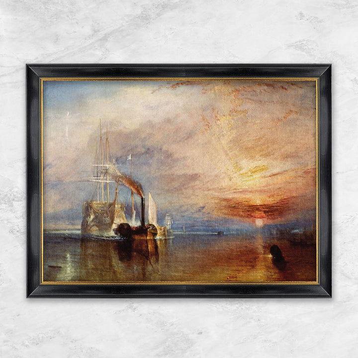 "Die letzte Fahrt der Temeraire" | William Turner