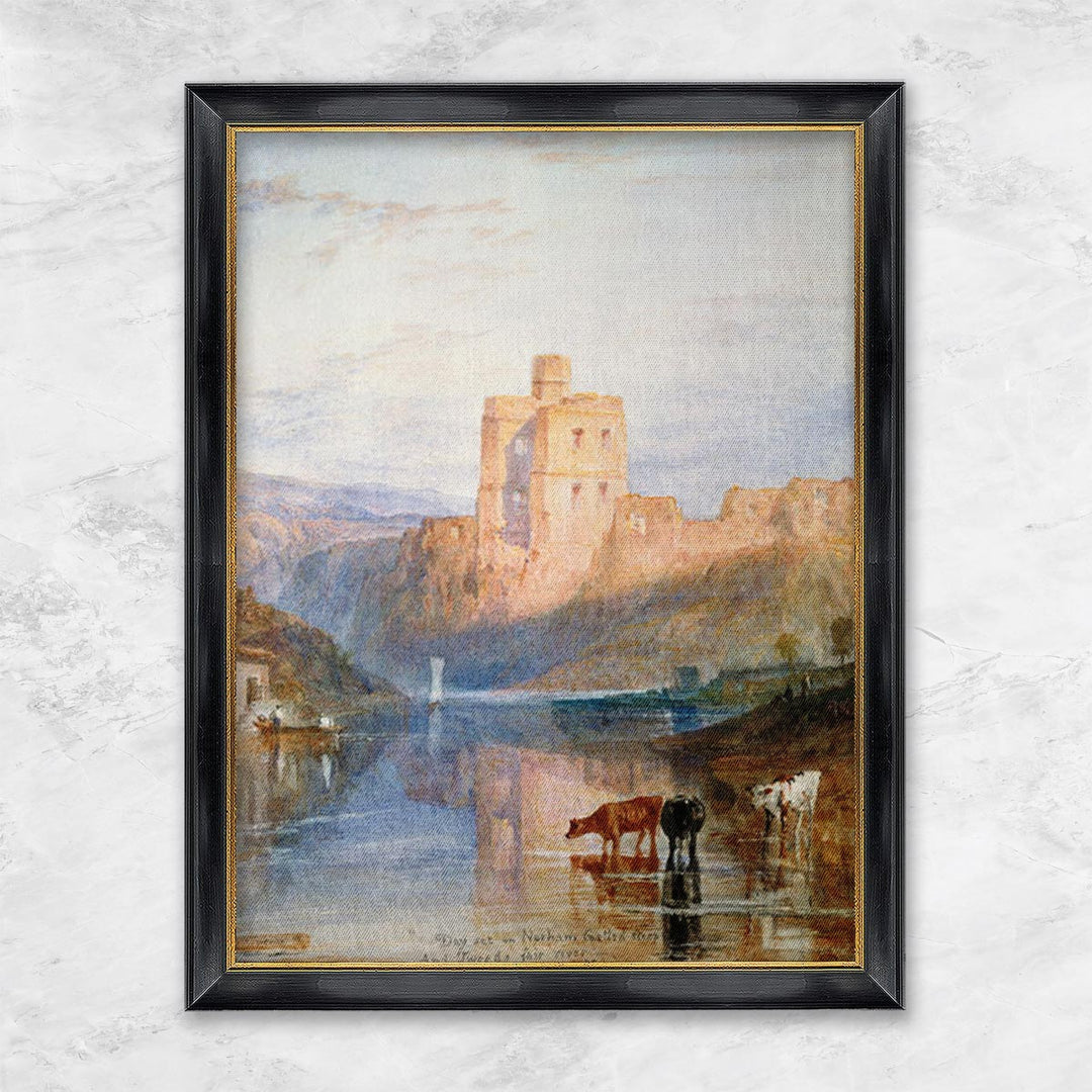 "Norham Castle Illustration zu Walter Scott`s Marmion" | William Turner