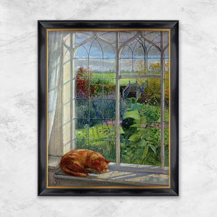 "Schlafende Katze und chinesische Brücke" | Timothy Easton