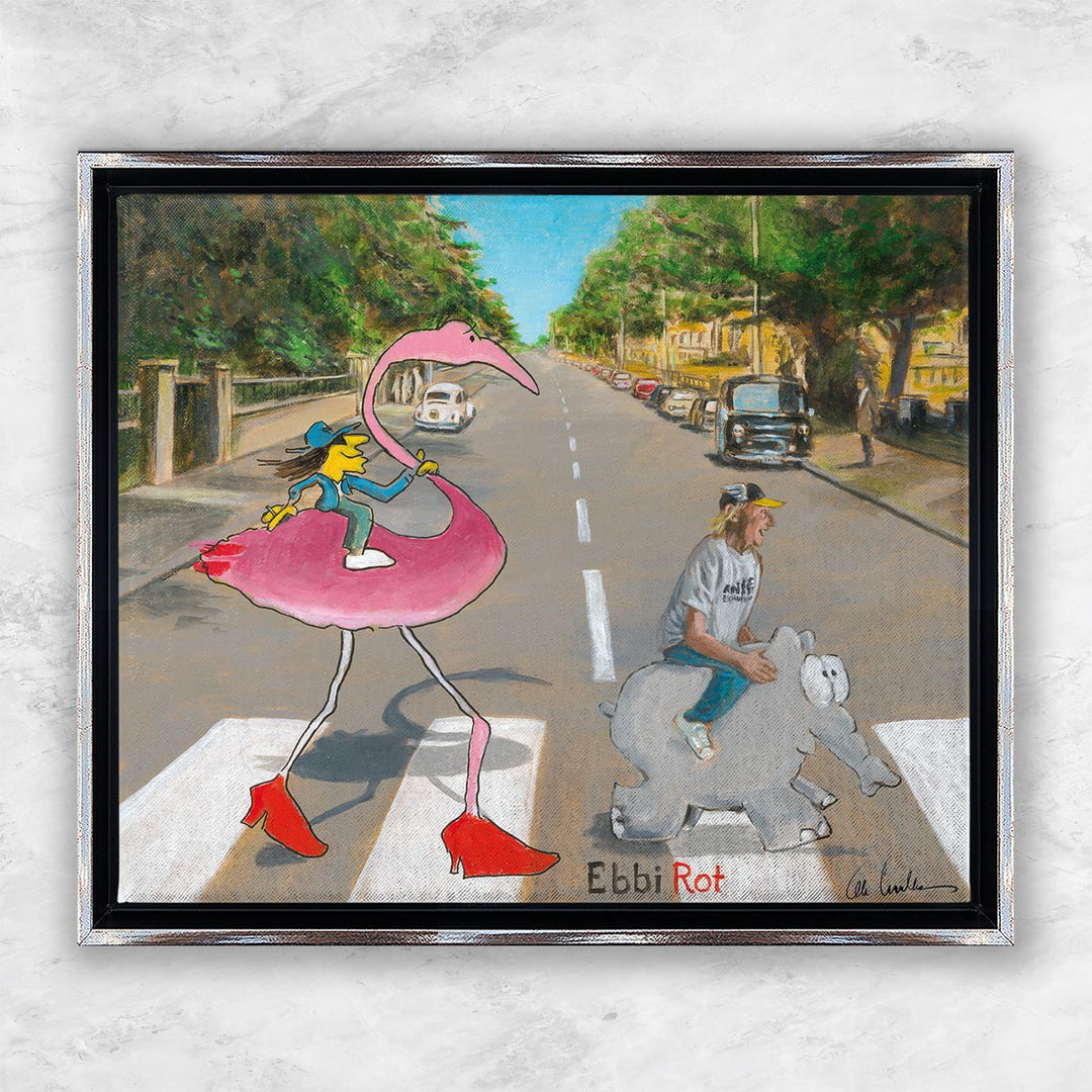 "Ebbi Rot – Flamingo" | Otto Waalkes