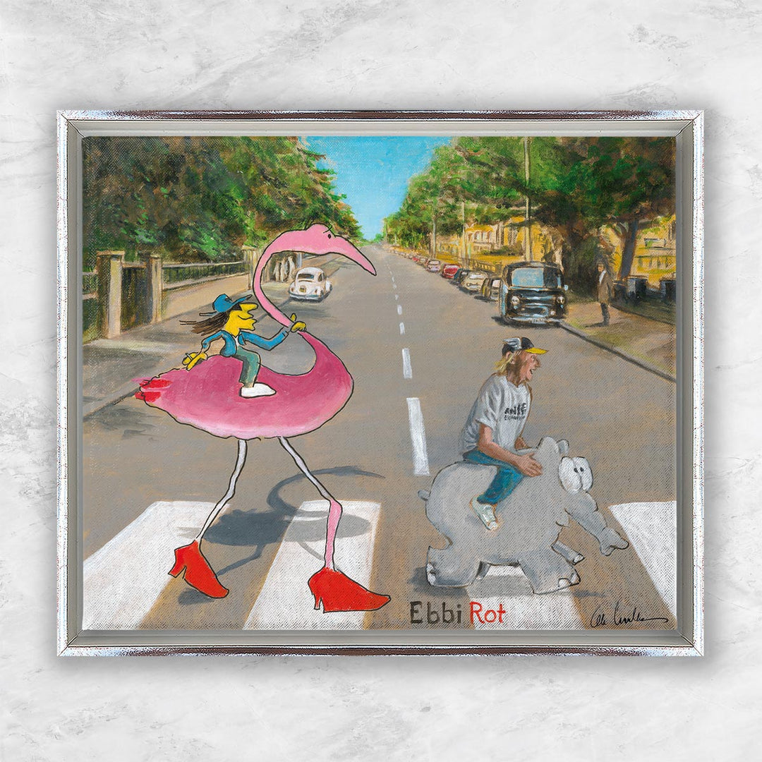 "Ebbi Rot – Flamingo" | Otto Waalkes