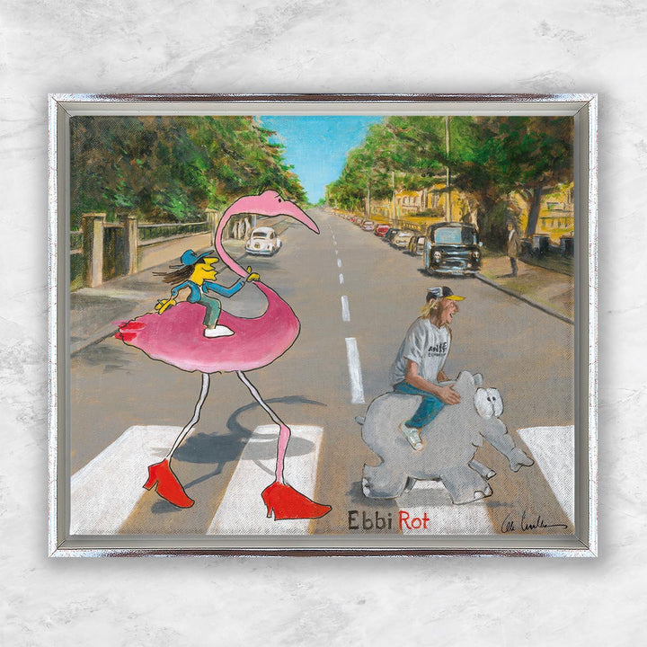 "Ebbi Rot – Flamingo" | Otto Waalkes