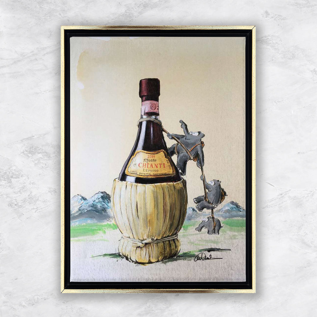 "Erstbesteigung des Monte Chianti" | Otto Waalkes