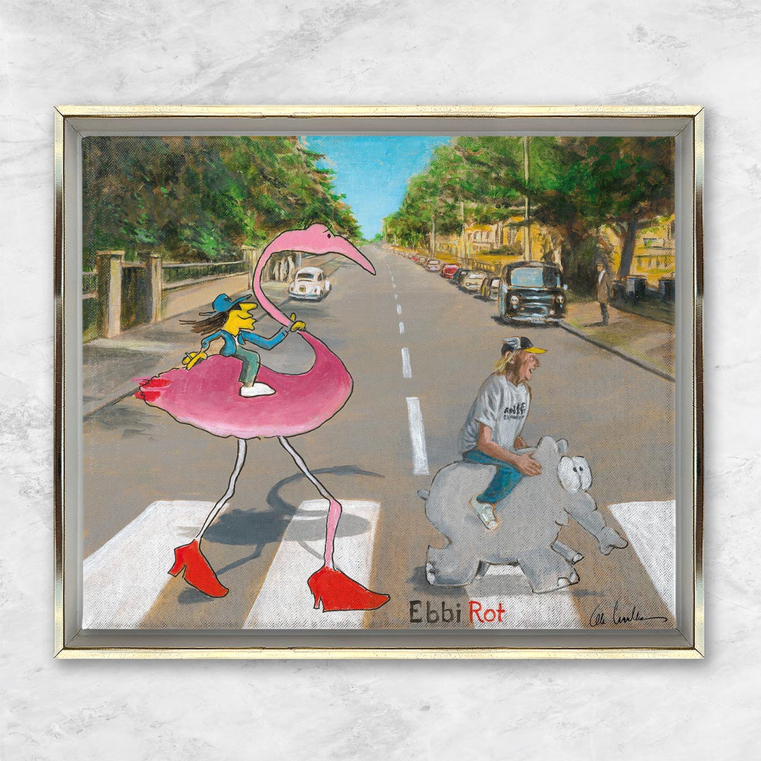 "Ebbi Rot – Flamingo" | Otto Waalkes