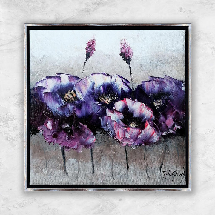 "Mohnblumen-Violett II" | Jochem De Graaf