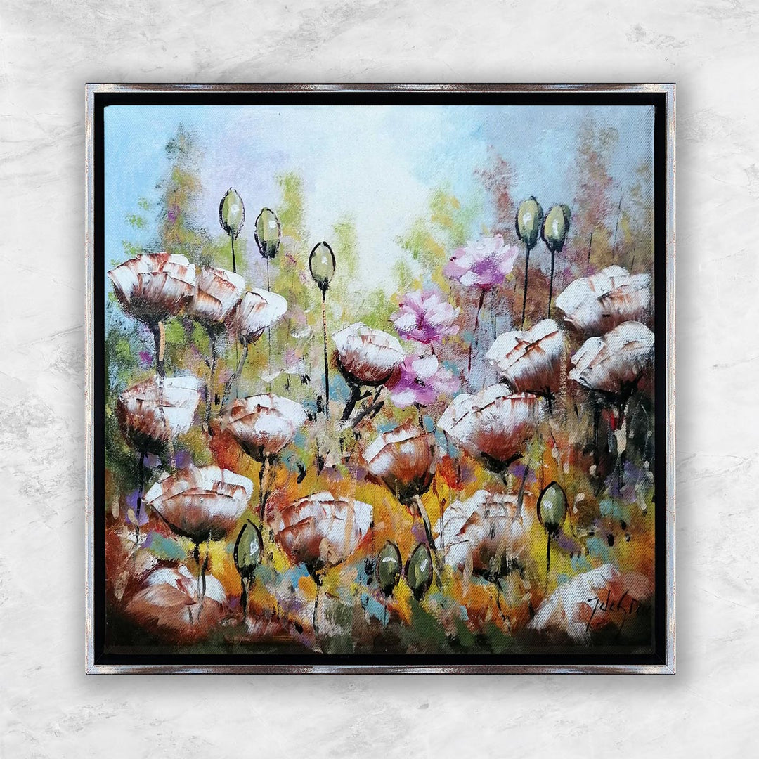 "Mohnblumen-Weiß I" | Jochem De Graaf
