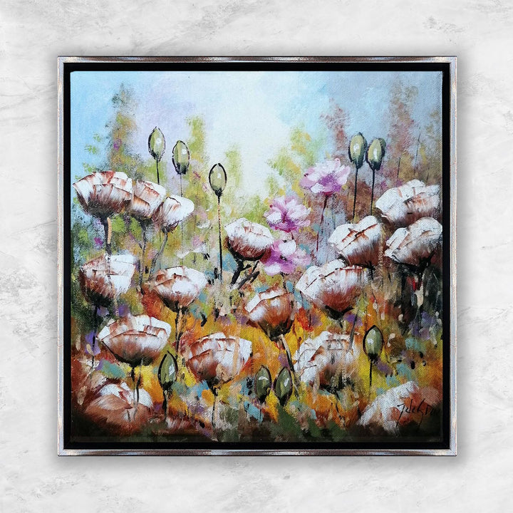 "Mohnblumen-Weiß I" | Jochem De Graaf