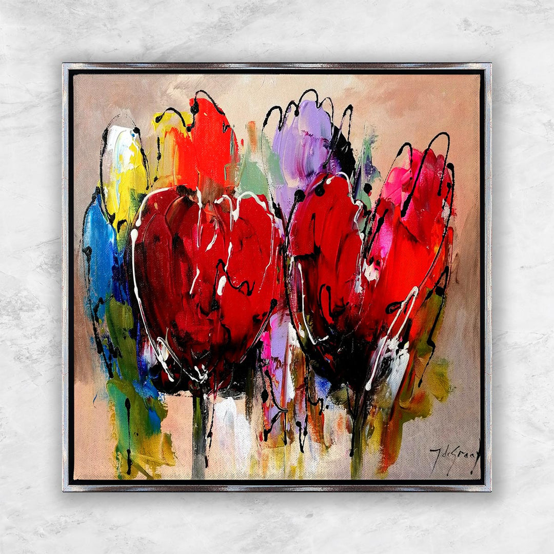 "Abstrakte Tulpen II" | Jochem De Graaf