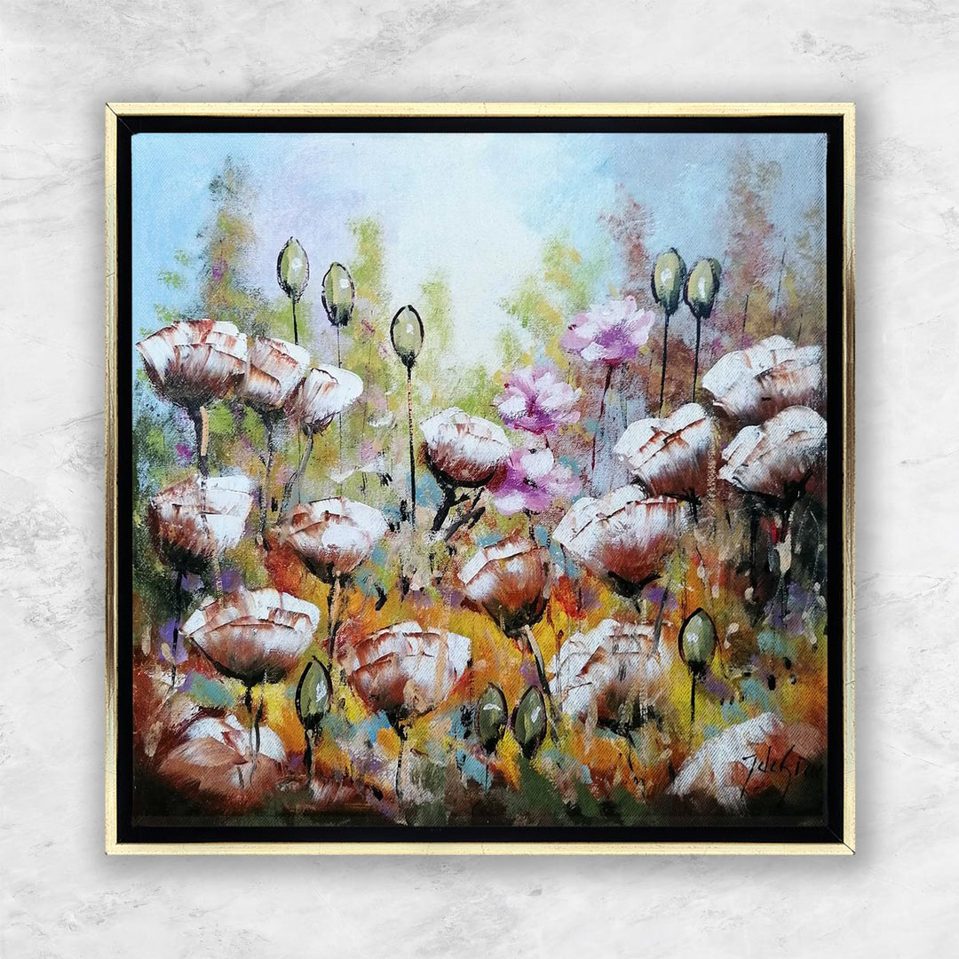 "Mohnblumen-Weiß I" | Jochem De Graaf