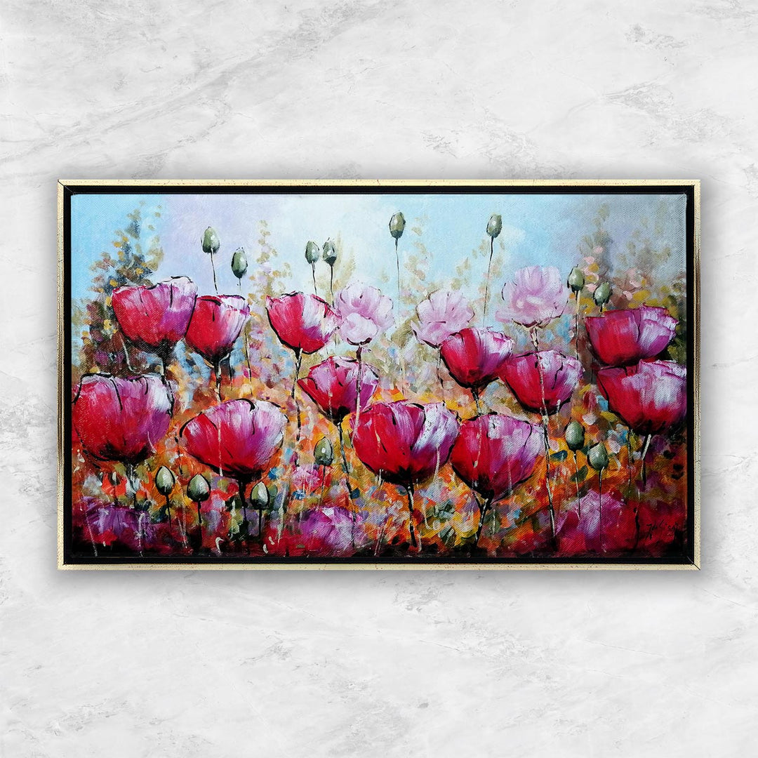 "Mohnblumen-Pink I" | Jochem De Graaf