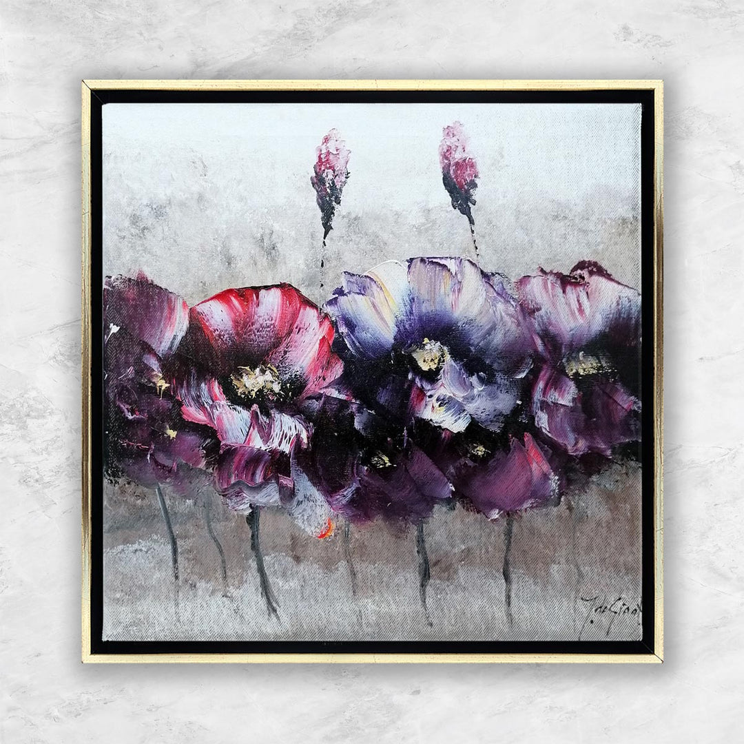 "Mohnblumen-Violett I" | Jochem De Graaf