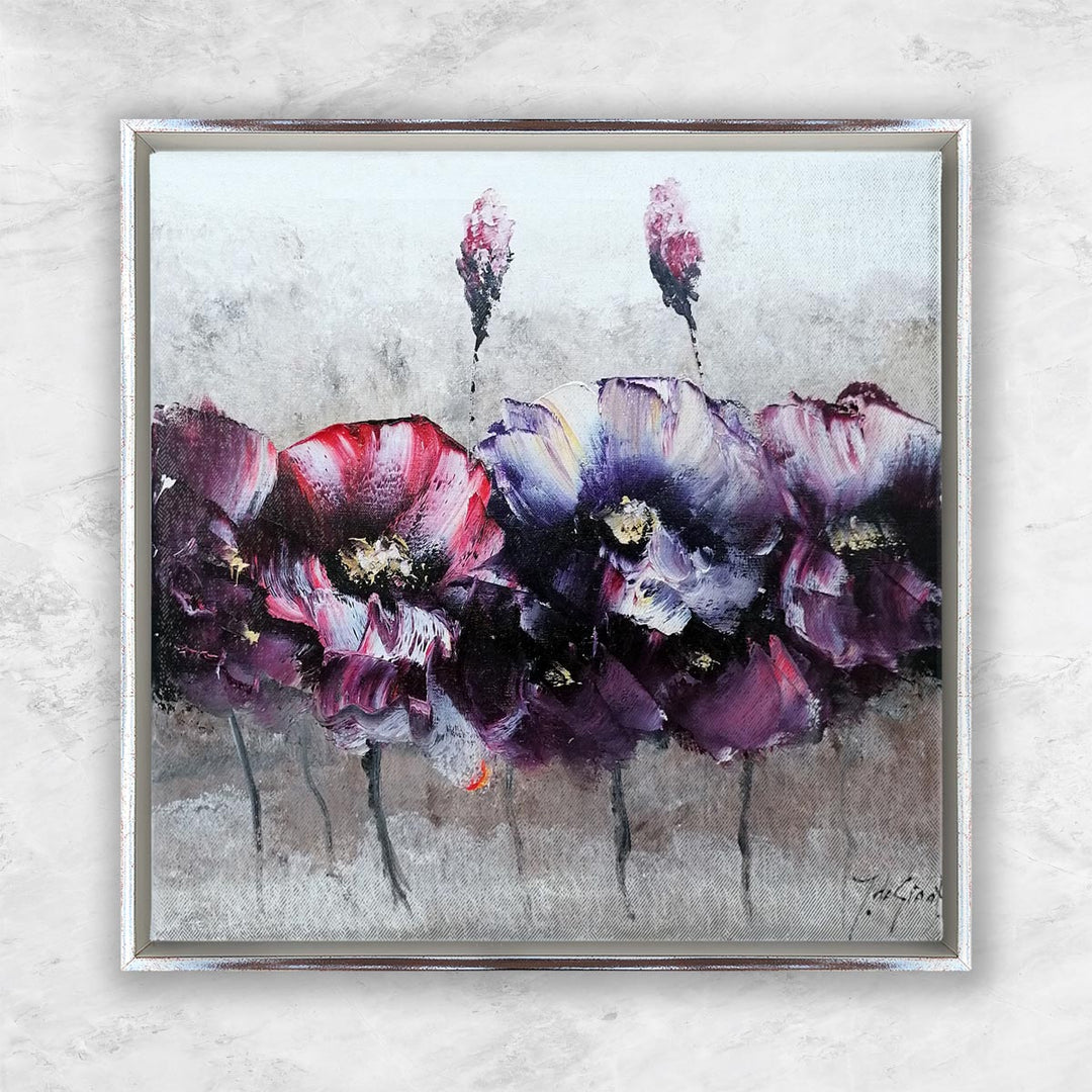 "Mohnblumen-Violett I" | Jochem De Graaf