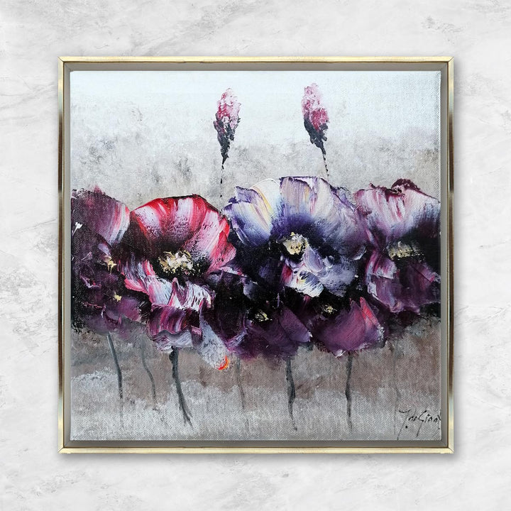 "Mohnblumen-Violett I" | Jochem De Graaf
