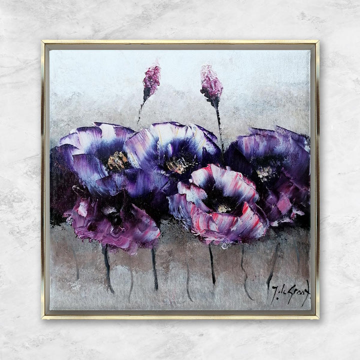 "Mohnblumen-Violett II" | Jochem De Graaf