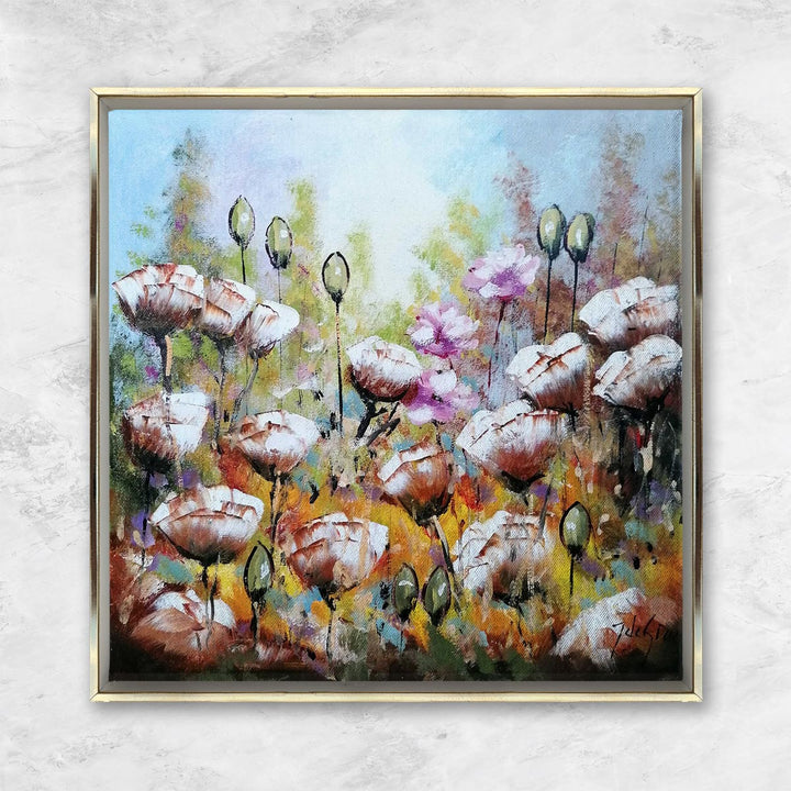 "Mohnblumen-Weiß I" | Jochem De Graaf