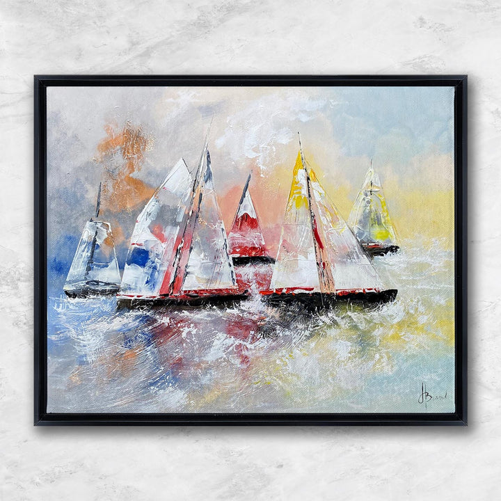"Bunte Segelschiffe I" | Henry Brand