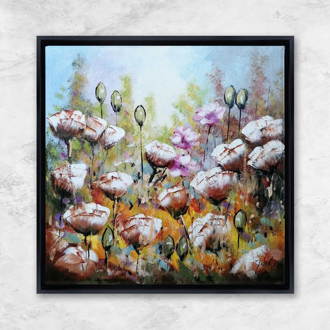 "Mohnblumen-Weiß I" | Jochem De Graaf