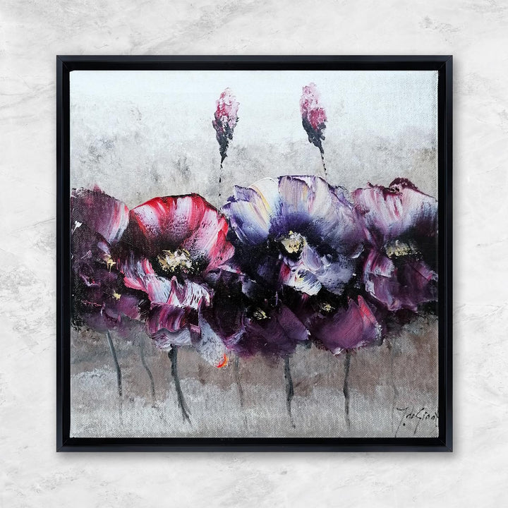 "Mohnblumen-Violett I" | Jochem De Graaf